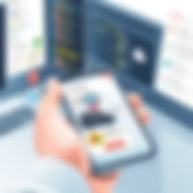 Targeted Promotions on Mobile Mobile device displaying location-based promotional offers