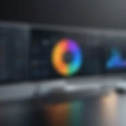 A visually appealing dashboard of dialing software
