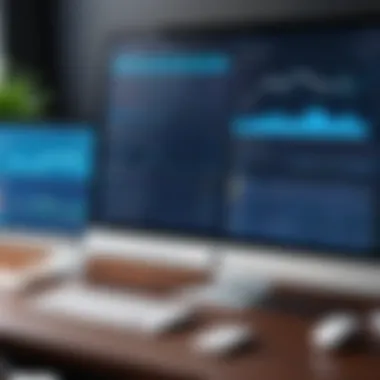Intuitive User Interface of Fiduciary Software User interface of a popular fiduciary accounting software