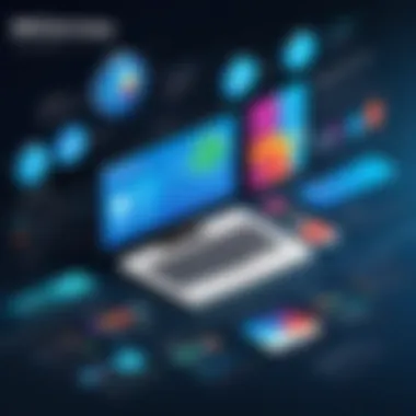 Infographic illustrating the benefits of reporting tools provided by the CBORD suite