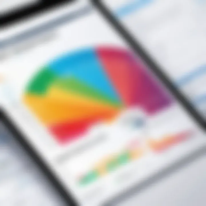 An analytical chart illustrating supplier evaluation metrics.