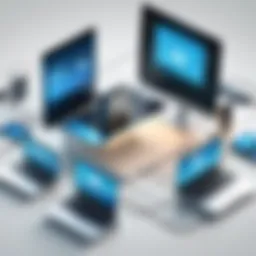 Conceptual illustration of digital privacy and link shortening