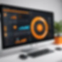 Overview of Orange HRM dashboard showcasing user-friendly interface