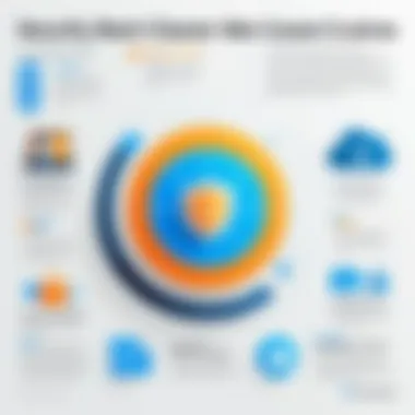 Security Best Practices Infographic on security measures for using cleaner apps