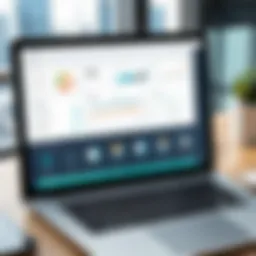 A digital dashboard showcasing employee recognition metrics