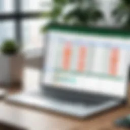 Showcase of various spreadsheet software interfaces