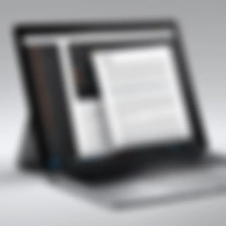 User interface of a PDF editor showcasing the insert page feature