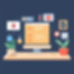 A visual representation of workflow software features