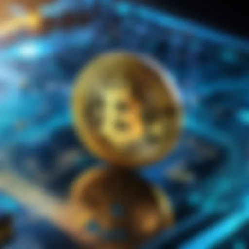 A digital shield representing cybersecurity in crypto exchanges