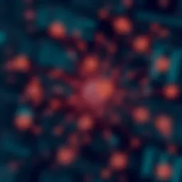 Illustration of interconnected data nodes representing a knowledge graph