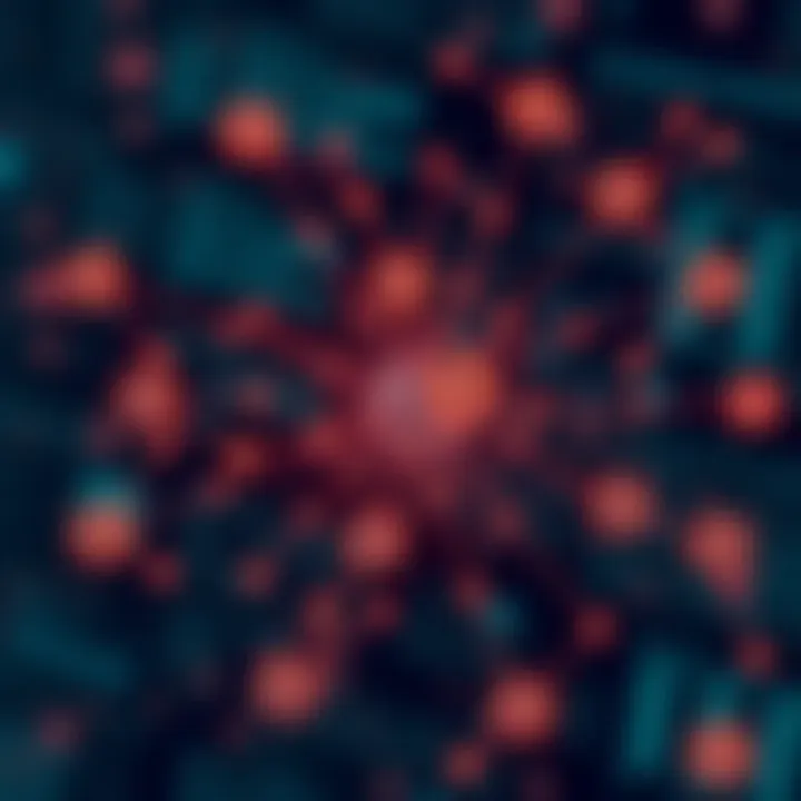 Interconnected Data Nodes in Knowledge Graphs Illustration of interconnected data nodes representing a knowledge graph