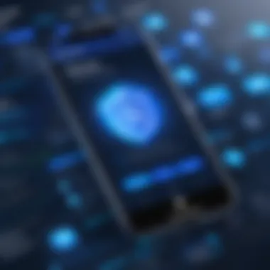 Features of Malwarebytes Mobile Security highlighted