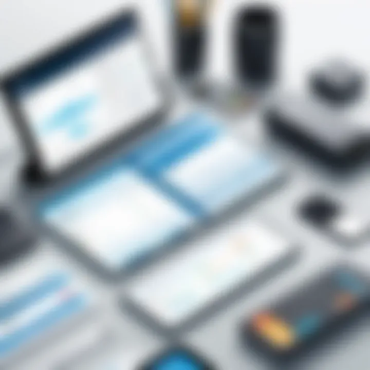 Illustration of financial management tools