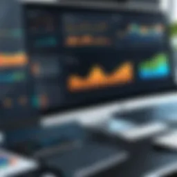 Navigator ERP dashboard showcasing key metrics and analytics
