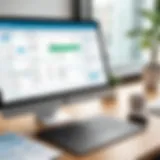 User interface of Payroll Pro software