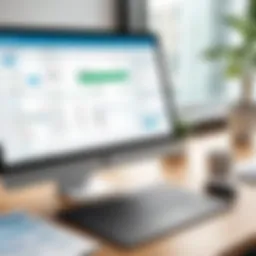 User interface of Payroll Pro software