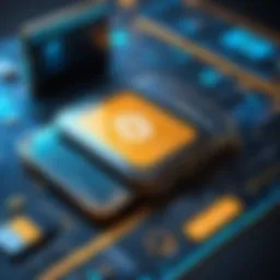 Visual representation of public crypto wallet functionalities
