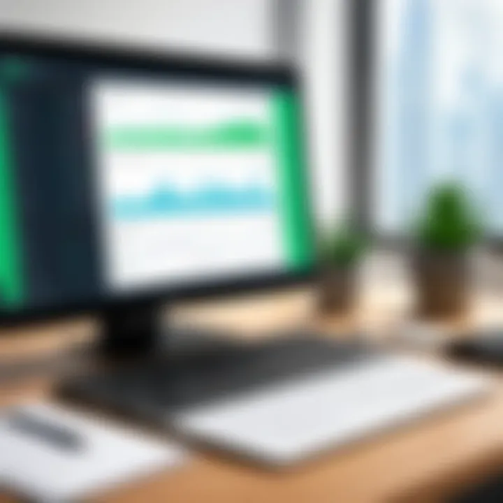 Comparative analysis chart of QuickBooks and other accounting software
