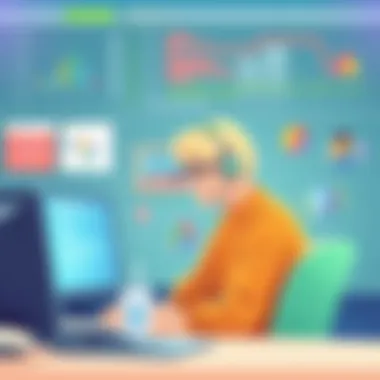 Visual representation of user experiences with retirement products.