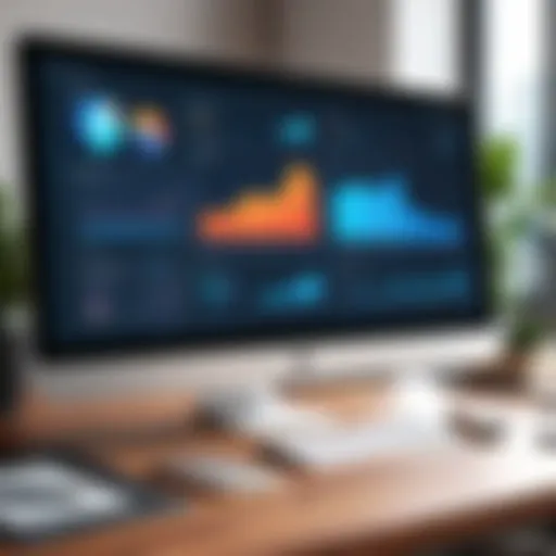 Dynamic dashboard showcasing sales metrics
