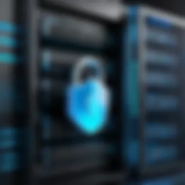Security Framework in Managed Hosting Visual representation of security measures in managed hosting