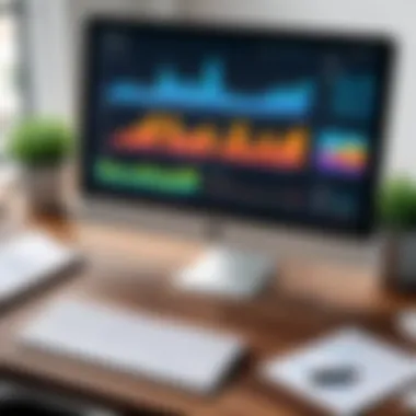 Insightful Data Analysis Tools for Real Estate Professionals Data analysis dashboard displaying real estate metrics