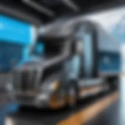 Overview of TDS Trucking Software interface showcasing features