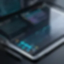 A digital interface showcasing various virtual notebook apps.
