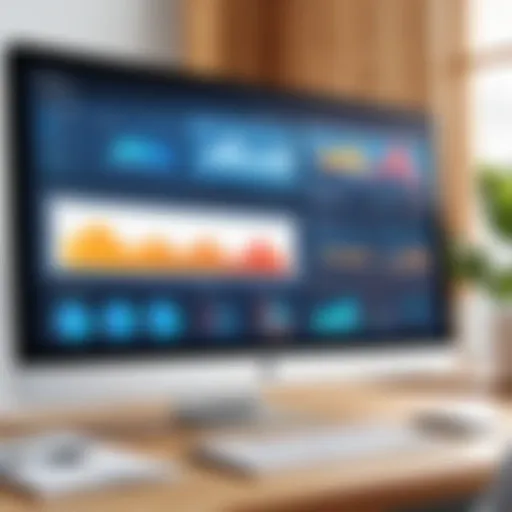 A dashboard showcasing CRM analytics and customer insights