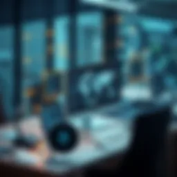 Visualization of ERP system integration within a business environment