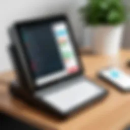 User interface of Flipdish POS showcasing interactive features