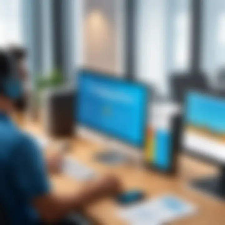 Illustration depicting the benefits of using Helpjuice for knowledge management