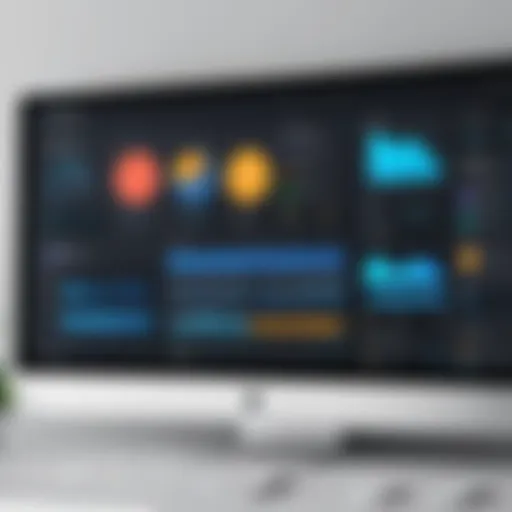 Visual representation of Helpjuice interface showcasing its dashboard features
