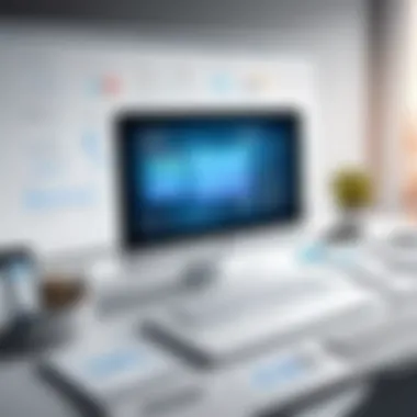 Infographic showcasing tools used in omni project management