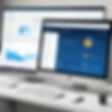 An overview of an online bill management interface showcasing various features.