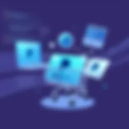 Conceptual representation of PayPal Credit benefits in shopping