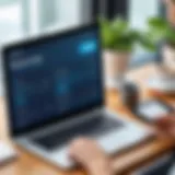 Overview of Resman online payment interface showcasing user-friendly features