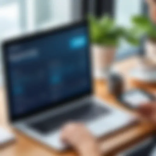 Overview of Resman online payment interface showcasing user-friendly features