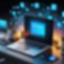 Visual representation of digital storytelling