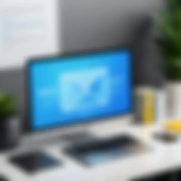 Infographic depicting best practices for email security