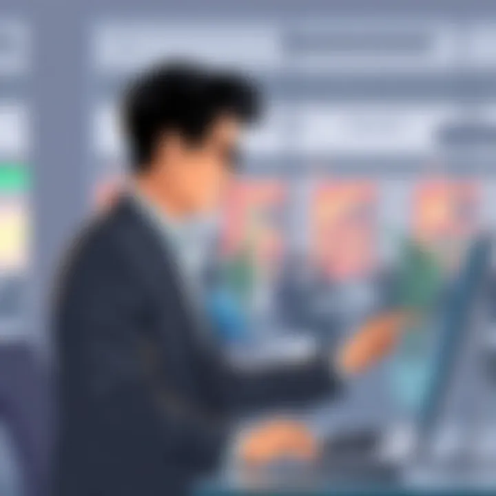 User Engagement in a Corporate Environment User engaging with Tableau in a corporate setting