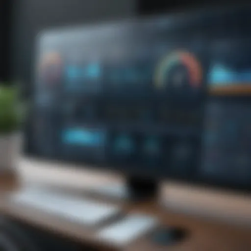 Visual representation of Yardi software interface showcasing user dashboard.