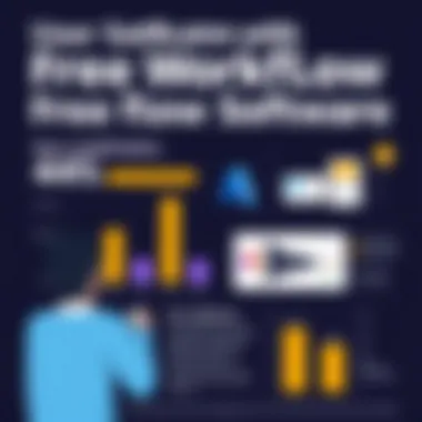 User Satisfaction with Free Workflow Software User experience infographic illustrating satisfaction levels