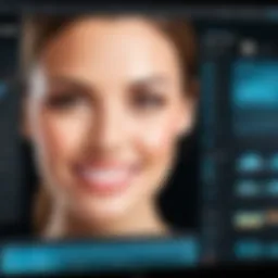 Dental software dashboard showcasing patient profiles.