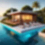 A visualization of vacation rental software functionalities