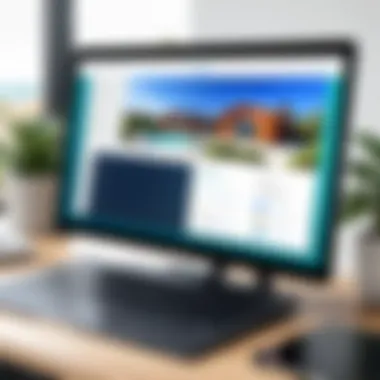 User interface example of a vacation rental management platform