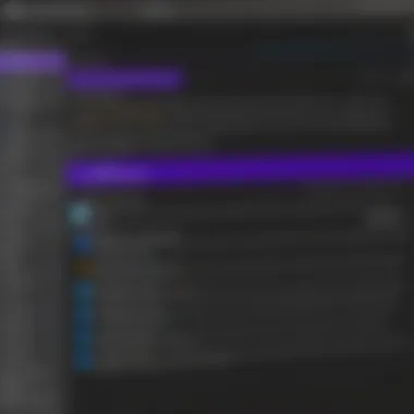 Installation Settings of Visual Studio Assist A detailed view of installation settings for Visual Studio Assist