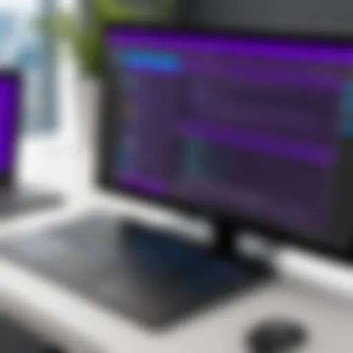 A user-friendly interface showcasing Visual Studio Assist features